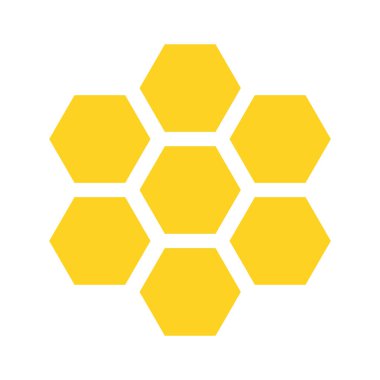 bal tatlı izole ikon formları