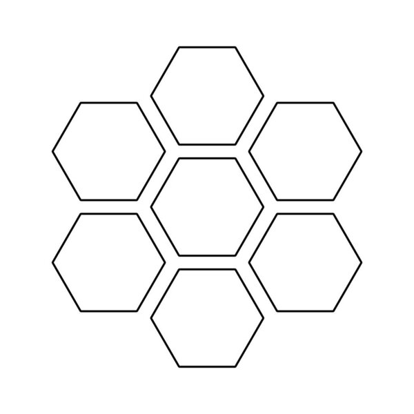 формы меда сладкий изолированный значок