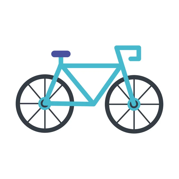 Fiets sport voertuig geïsoleerde pictogram — Stockvector