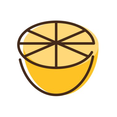 limon turunçgilleri ve doldurma biçimi simgesi