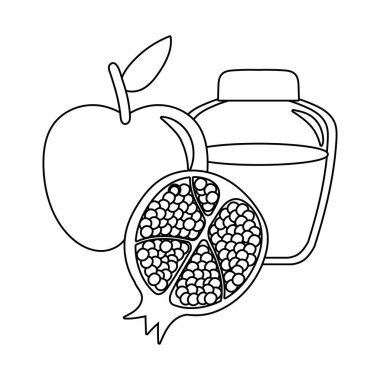 kavanozdaki bal izole edilmiş simgesi