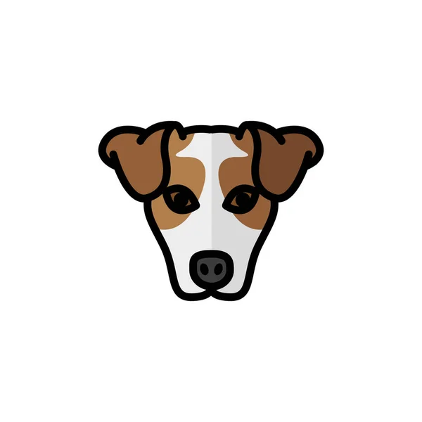 Danois animal de ferme chien mascotte race caractère — Image vectorielle