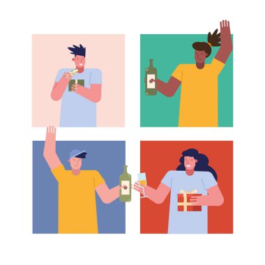 Irklar arası insanlar hediye karakterleri sahnesi açıyor