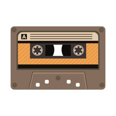 Eski retro kaset aygıtı simgesi