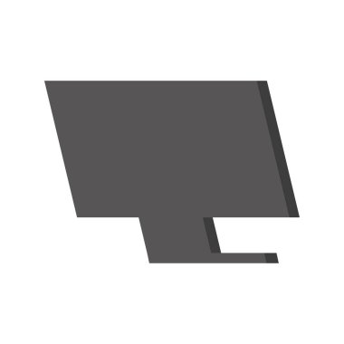 dijital bilgisayar simgesi vektör tasarımı