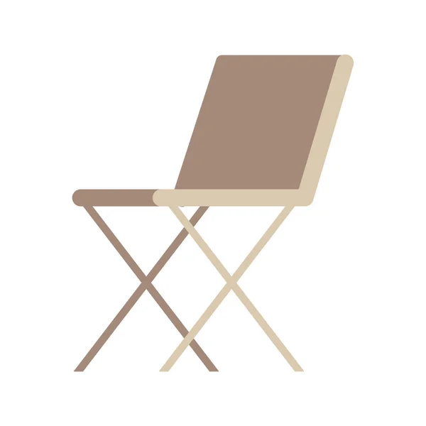 홈 의자 아이콘 벡터 디자인 — 스톡 벡터