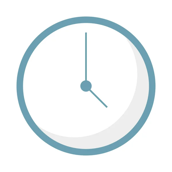 Isolated clock icon vector design — Stock Vector
