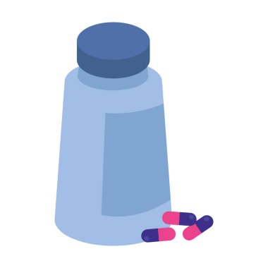 Kapsüllü şişe uyuşturucu simgesi