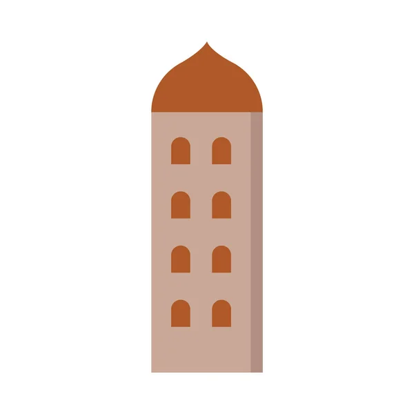 House manger front facade icon — Stock Vector