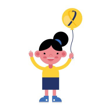 Balon helyumunda sendromlu kız kampanyası