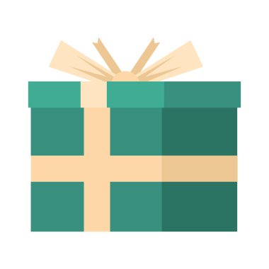hediye kutusu izole edilmiş simge