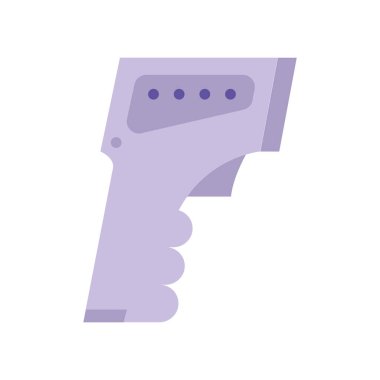 dijital termometre aygıtı düz biçim simgesi