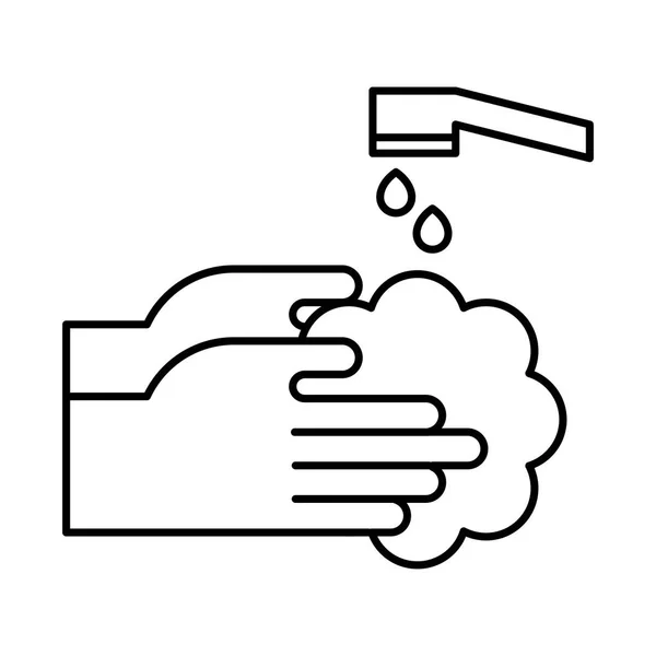 洗手线样式图标 — 图库矢量图片