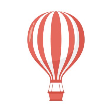 balon hava sıcak seyahat düz biçim simgesi