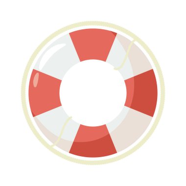 Cankurtaran düz stil simgesi yüzdürür