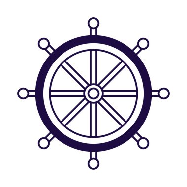 Dümen gemisi çizgisi biçimi simgesi