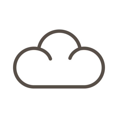 bulut hesaplama satırı biçimi simgesi