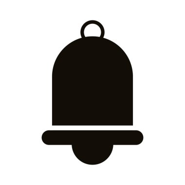 zil sesi siluet biçimi simgesi