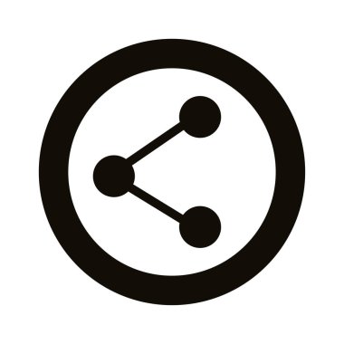 sembol siluet biçimi simgesini paylaş