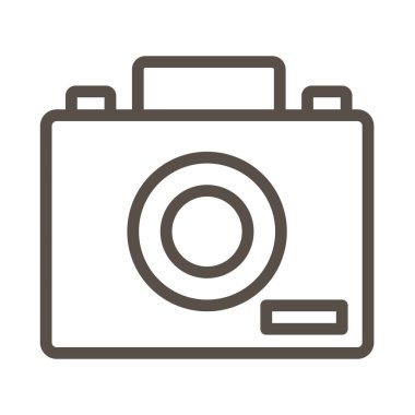 kamera fotoğraf çizgisi biçimi simgesi