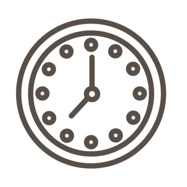 saat çizgisi biçimi simgesi