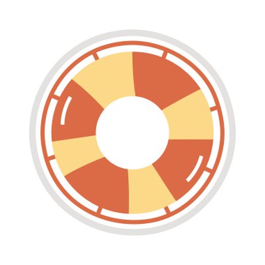 Çıkartma düz stil simgesi