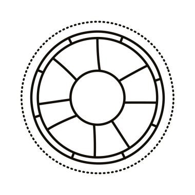Etiket yüzen satır biçimi simgesi