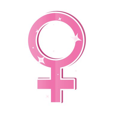 pembe kadın cinsiyet simgesi simgesi