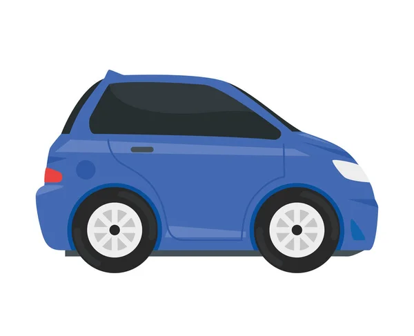 보라색 자동차 색상 고립 아이콘 — 스톡 벡터