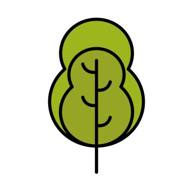 ağaç hattı ve biçim simgesini doldur