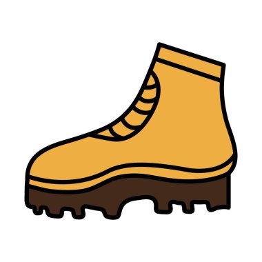 kamp çizgisi ve doldurma biçimi simgesi