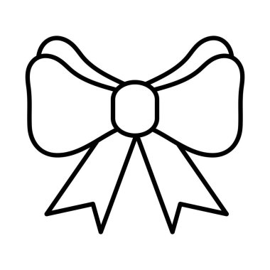 Mutlu noeller yay tarzı simge