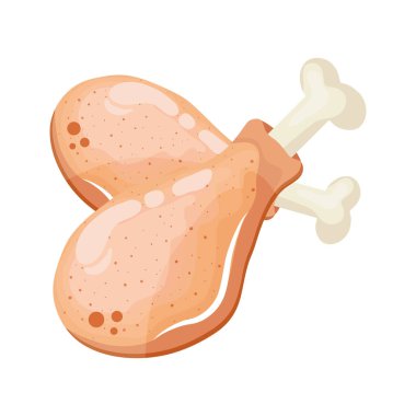 Lezzetli tavuk butları kasaplık ürünleri.