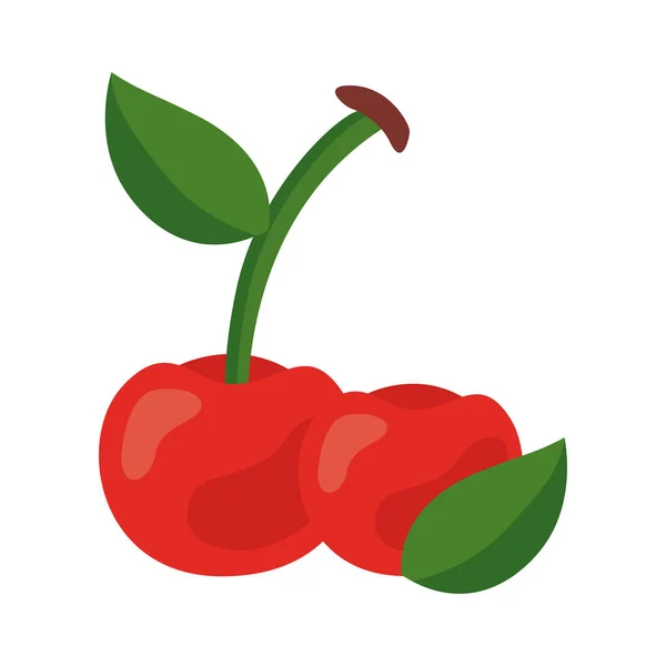 Fresh tomatoes vegetable healthy food icon — 图库矢量图片