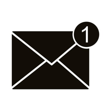 bir numaralı blok biçim simgesine sahip zarf iletisi