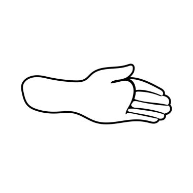 el insan dili çizgi simgesi