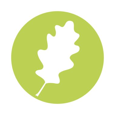 Lirada yaprağı bitki siluet stili simge