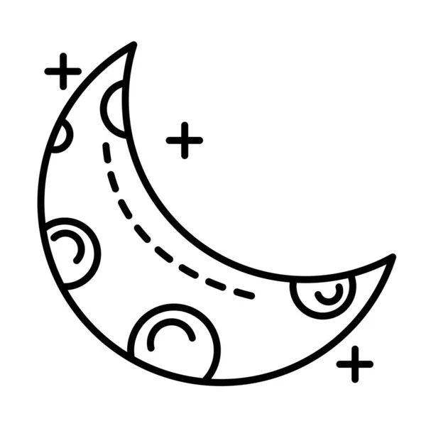 三日月形のアイコン — ストックベクタ