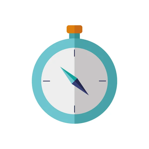 Timer chronometer apparaat geïsoleerd pictogram — Stockvector