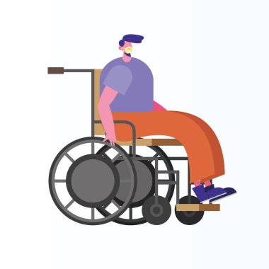 Tıbbi maske takan kişi