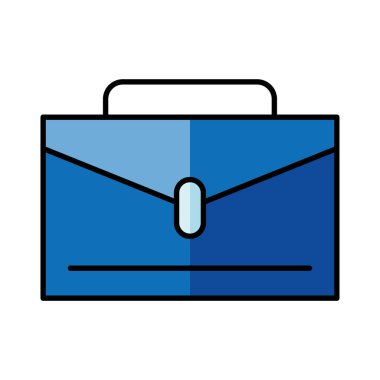 bavul izole vektör tasarımı