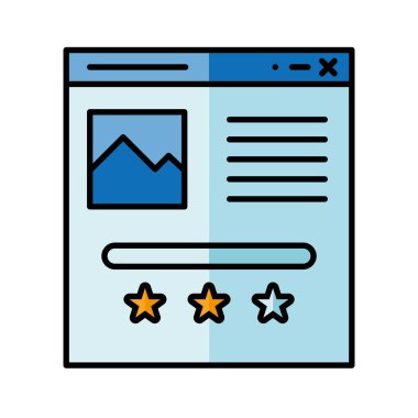 Dijital pazarlama ve web sitesi vektör tasarımı