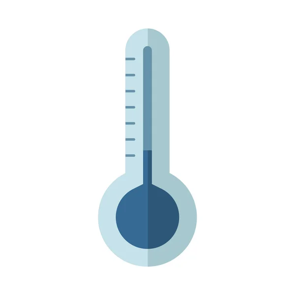 Конструкция вектора холодного термометра — стоковый вектор