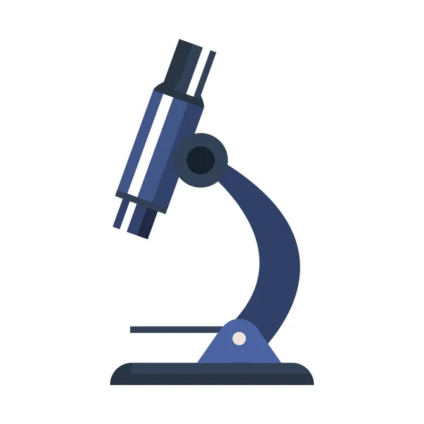 Ícone isolado do dispositivo do laboratório do microscópio — Vetor de Stock