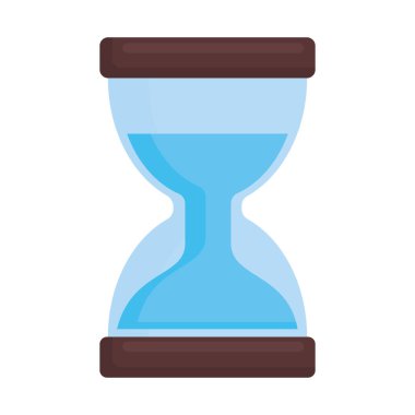 Kum saati sayacı izole edilmiş simgesi