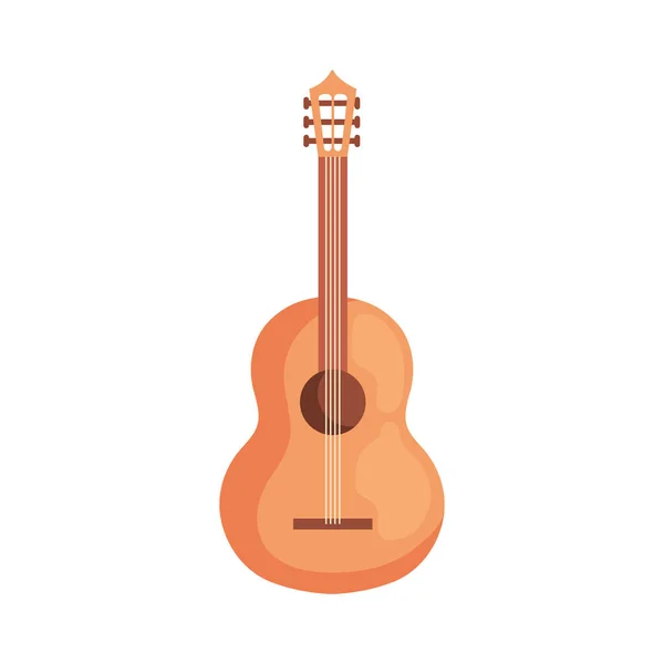 吉他乐器独立图标 — 图库矢量图片