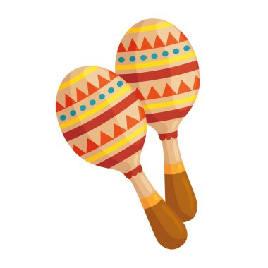 maracas aracı simge vektör tasarımı
