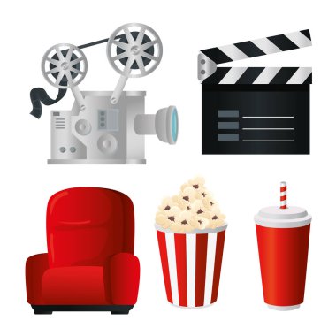 Sinema simgesi vektör dizaynı