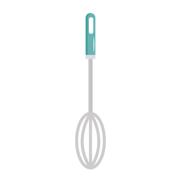 Kitchen mixer cutlery element icon — Stock Vector