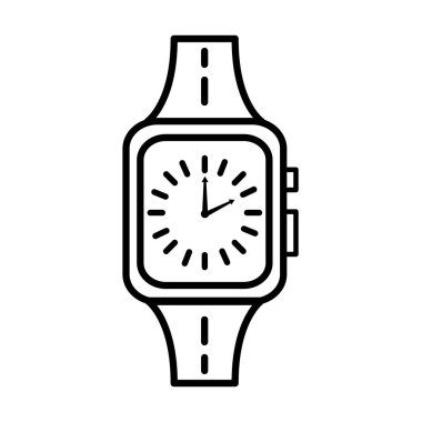 saat kol saati satır simgesi